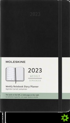 MOLESKINE 2023 12MONTH WEEKLY LARGE SOFT