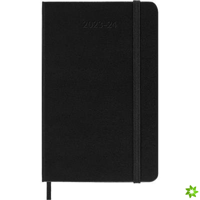 Moleskine 2024 18-Month Weekly Horizontal Pocket Hardcover Notebook