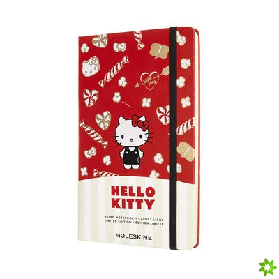 Moleskine Limited Edition Hello Kitty Large Ruled Notebook