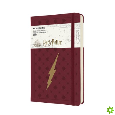 Moleskine Ltd. Ed. Harry Potter 2022 12-Month Daily Large Hardcover Notebook