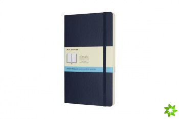 Moleskine Sapphire Blue Large Dotted Notebook Soft