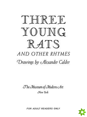 Three Young Rats and Other Rhymes