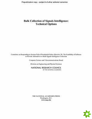 Bulk Collection of Signals Intelligence