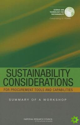 Sustainability Considerations for Procurement Tools and Capabilities