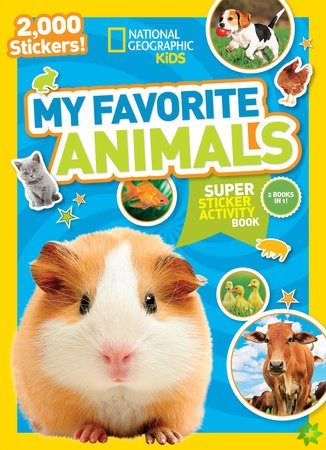 My Favourite Animals Sticker Book