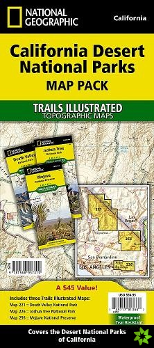 California Desert National Parks [map Pack Bundle]