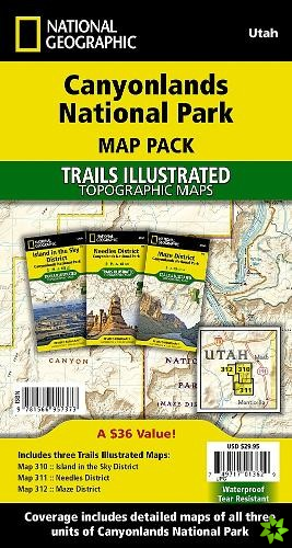 Canyonlands National Park [map Pack Bundle]