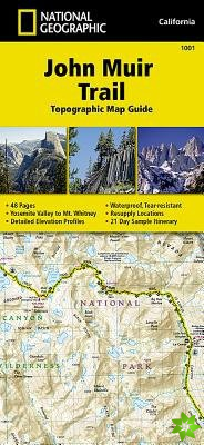 John Muir Trail (topographic Map Guide)