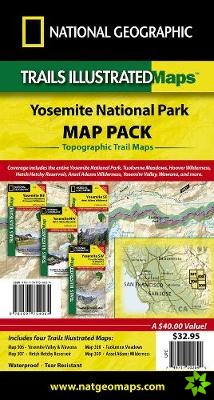 Yosemite National Park, Map Pack Bundle