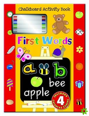 First Words Chalkboard Activity Book