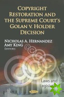 Copyright Restoration & the Supreme Court's Golan v. Holder Decision