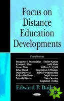 Focus on Distance Education Developments