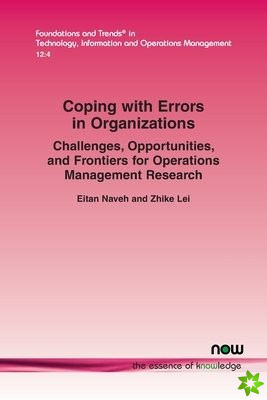 Coping with Errors in Organizations