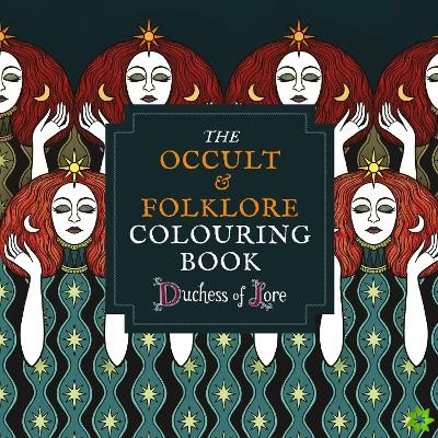 Occult & Folklore Colouring Book