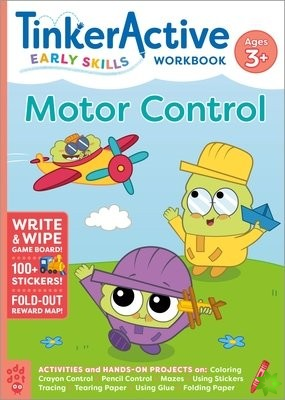TinkerActive Early Skills Motor Control Workbook Ages 3+
