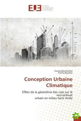 Conception Urbaine Climatique