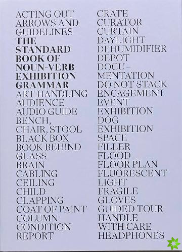 Standard Book of Noun-Verb Exhibition
