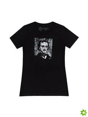 Edgar Allan Poe Melancholy Women's T-shirt Large