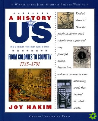 History of US: From Colonies to Country: A History of US Book Three