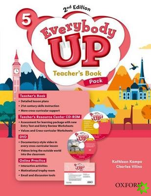 Everybody Up: Level 5: Teacher's Book Pack with DVD, Online Practice and Teacher's Resource Center CD-ROM