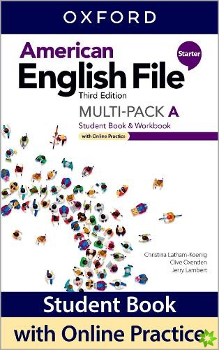American English File: Starter: Student Book/Workbook Multi-Pack A with Online Practice