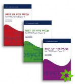 Best of Five MCQs for MRCPsych Papers 1, 2 and 3 Pack