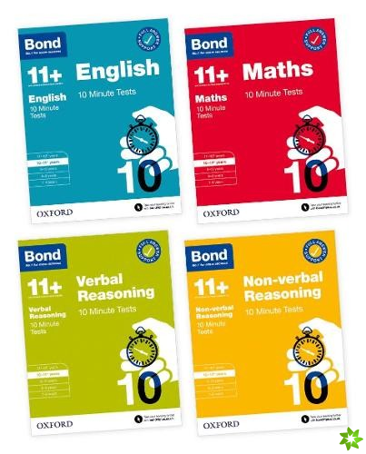Bond 10 Minute Tests 10-11+ years Pack: Ready for the 2024 exam