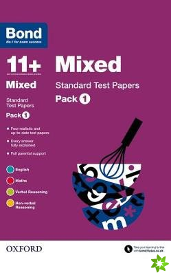 Bond 11+: Mixed: Standard Test Papers