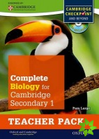 Complete Biology for Cambridge Lower Secondary Teacher Pack (First Edition)