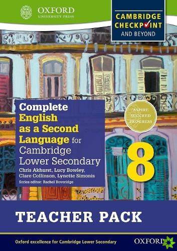 Complete English as a Second Language for Cambridge Lower Secondary Teacher Pack 8