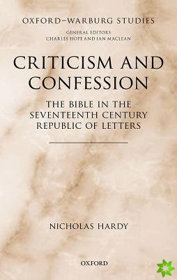 Criticism and Confession
