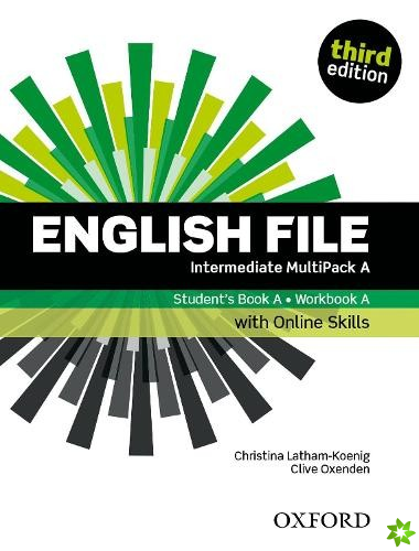 English File: Intermediate: Student's Book/Workbook MultiPack A with Oxford Online Skills