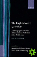 English Novel 1770-1829: Volume I, 1770-1799