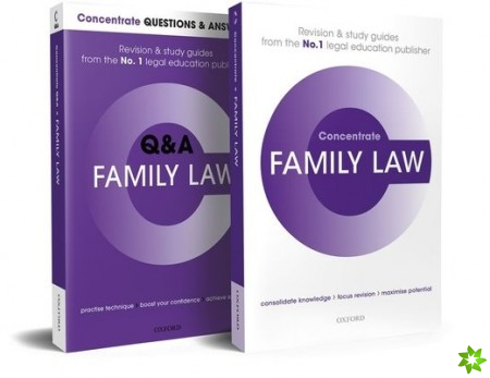 Family Law Revision Concentrate Pack