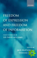Freedom of Expression and Freedom of Information