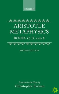 Metaphysics: Books gamma, delta, and epsilon