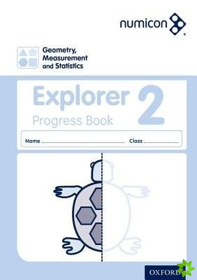 Numicon: Geometry, Measurement and Statistics 2 Explorer Progress Book (Pack of 30)