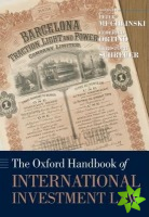 Oxford Handbook of International Investment Law