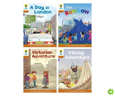 Oxford Reading Tree: Biff, Chip and Kipper Stories: Oxford Level 8: Mixed Pack of 4
