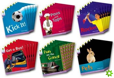 Oxford Reading Tree: Level 1+: Floppy's Phonics Non-Fiction: Class Pack of 36
