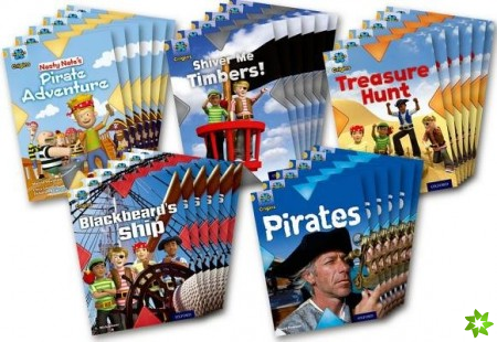 Project X Origins: Gold Book Band, Oxford Level 9: Pirates: Class Pack of 30