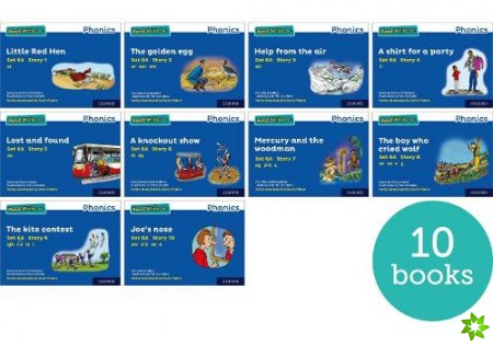 Read Write Inc. Phonics: Blue Set 6 More Storybooks (Mixed Pack of 10)