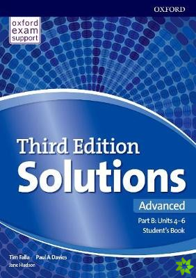 Solutions: Advanced: Student's Book B Units 4-6