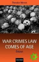 War Crimes Law Comes of Age