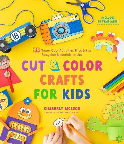 Cut & Color Crafts for Kids