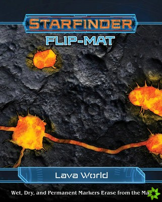 Starfinder Flip-Mat: Lava World