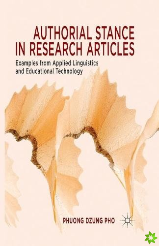 Authorial Stance in Research Articles