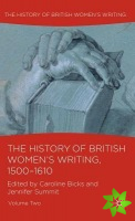 History of British Women's Writing, 1500-1610