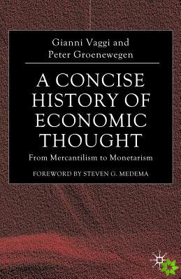 Concise History of Economic Thought