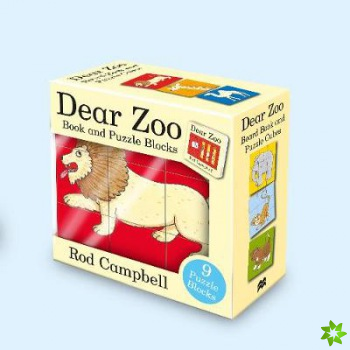 Dear Zoo Book and Puzzle Blocks